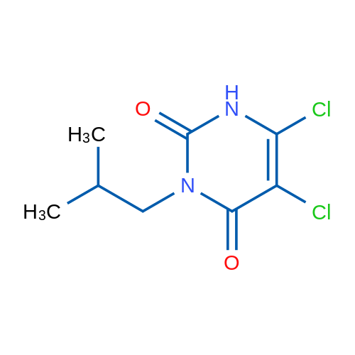 5,6-Dichloro-3-isobutylpyrimidine-2,4(1H,3H)-dione 1g