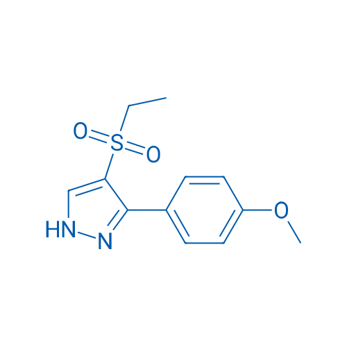 4-(Ethylsulfonyl)-3-(4-methoxyphenyl)-1H-pyrazole 1g