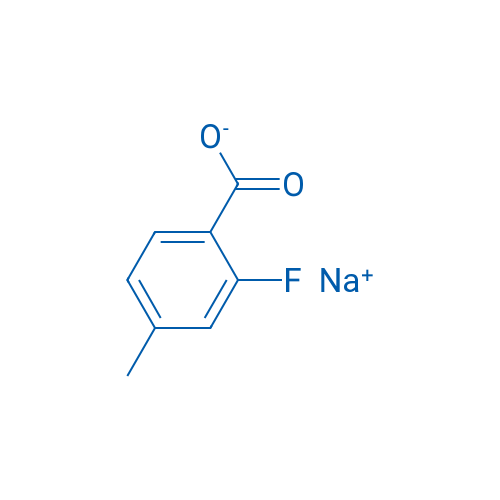Sodium 2-fluoro-4-methylbenzoate 5g