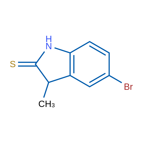 5-Bromo-3-methylindoline-2-thione 1g