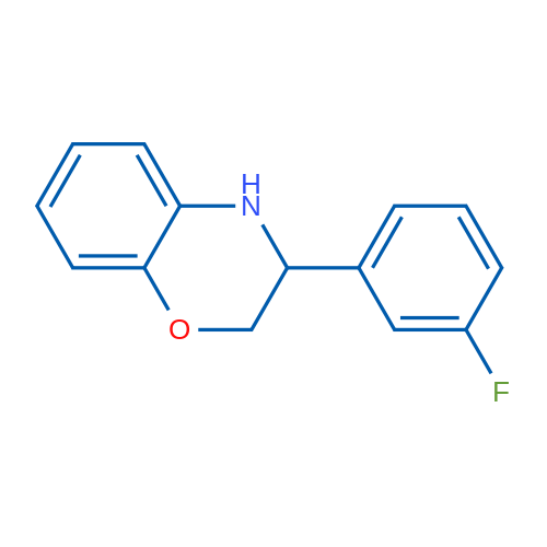 3-(3-Fluorophenyl)-3,4-dihydro-2H-benzo[b][1,4]oxazine 1g
