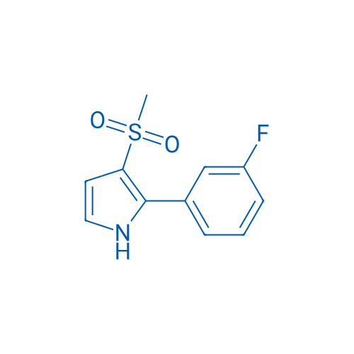 2-(3-Fluorophenyl)-3-(methylsulfonyl)-1H-pyrrole 1g