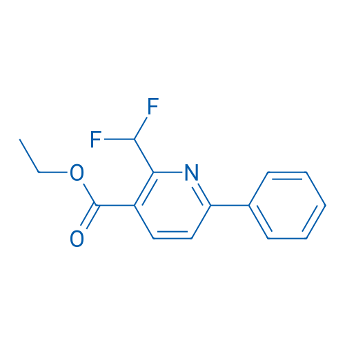 Ethyl 2-(difluoromethyl)-6-phenylnicotinate 1g