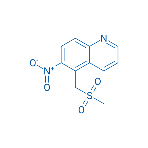 5-((Methylsulfonyl)methyl)-6-nitroquinoline 1g