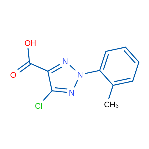 5-Chloro-2-(o-tolyl)-2H-1,2,3-triazole-4-carboxylic acid 1g