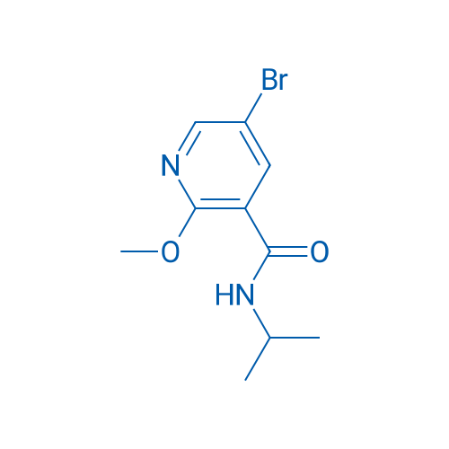 5-Bromo-N-isopropyl-2-methoxynicotinamide 1g