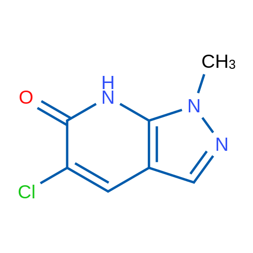 5-Chloro-1-methyl-1H-pyrazolo[3,4-b]pyridin-6(7H)-one 1g
