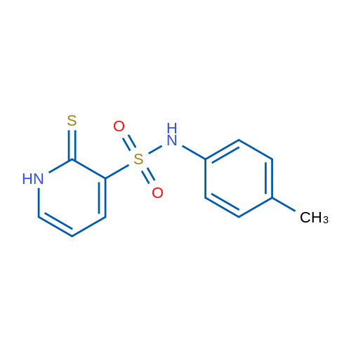 N-(4-Methylphenyl)-2-sulfanylidene-1,2-dihydropyridine-3-sulfonamide 1g