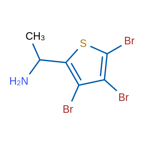 1-(3,4,5-Tribromothiophen-2-yl)ethanamine 1g
