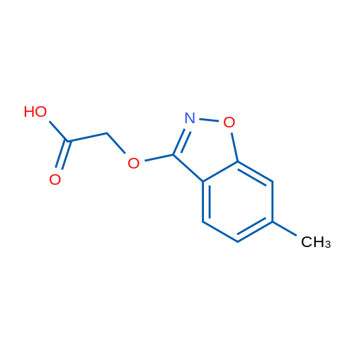 2-((6-Methylbenzo[d]isoxazol-3-yl)oxy)acetic acid 1g