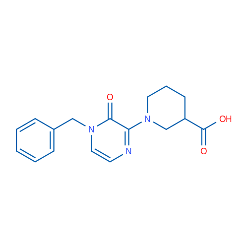1-(4-Benzyl-3-oxo-3,4-dihydropyrazin-2-yl)piperidine-3-carboxylic acid 1g