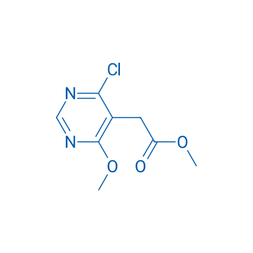 methyl 2-(4-chloro-6-methoxypyrimidin-5-yl)acetate 250mg