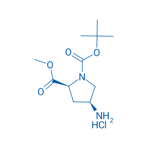 Boc-cis-4-amino-L-proline methyl esterhydrochloride salt 25g