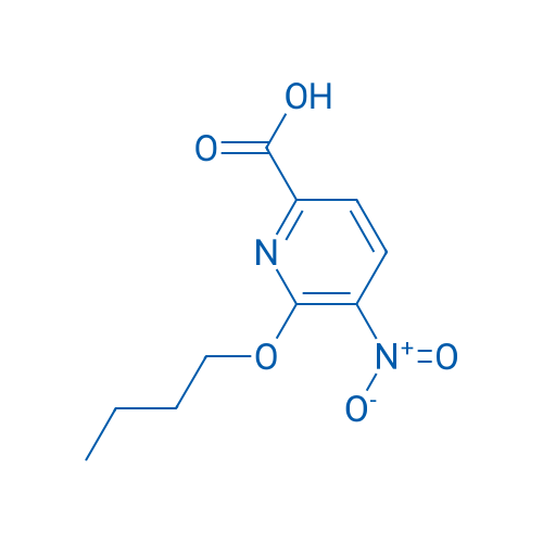 6-Butoxy-5-nitropicolinic acid 100mg