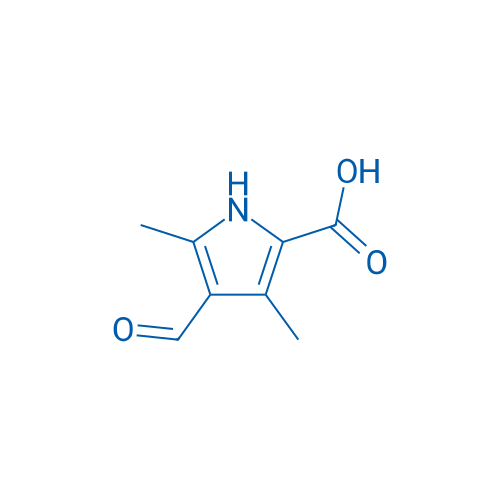 4-Formyl-3,5-dimethyl-1H-pyrrole-2-carboxylic acid 250mg
