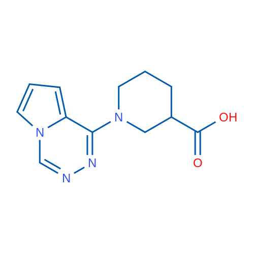 1-(Pyrrolo[1,2-d][1,2,4]triazin-1-yl)piperidine-3-carboxylic acid 1g