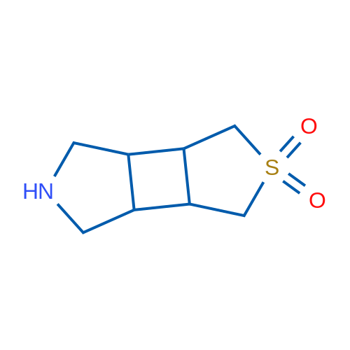 Octahydro-1H-thieno[3,4:3,4]cyclobuta[1,2-c]pyrrole 2,2-dioxide 250mg