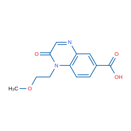 1-(2-Methoxyethyl)-2-oxo-1,2-dihydroquinoxaline-6-carboxylic acid 1g