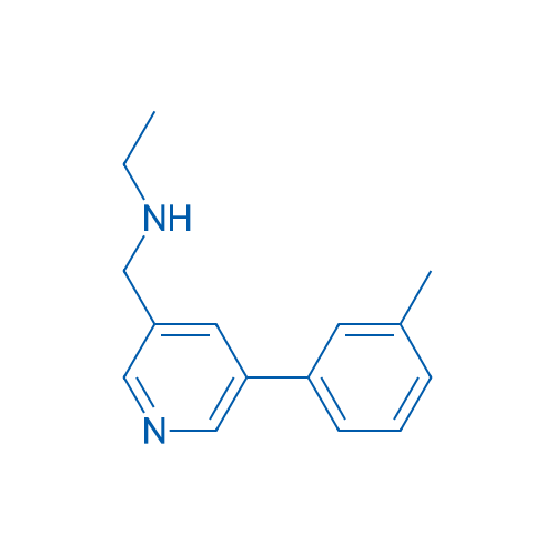 N-((5-(m-Tolyl)pyridin-3-yl)methyl)ethanamine 1g