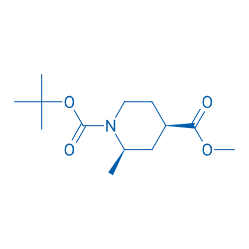 Rel-1-(tert-butyl) 4-methyl (2R,4R)-2-methylpiperidine-1,4-dicarboxylate 250mg