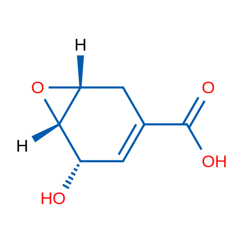 (1R,5S,6S)-5-Hydroxy-7-oxabicyclo[4.1.0]hept-3-ene-3-carboxylic acid 1g
