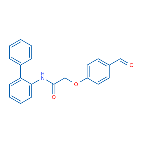 N-([1,1'-Biphenyl]-2-yl)-2-(4-formylphenoxy)acetamide 5g