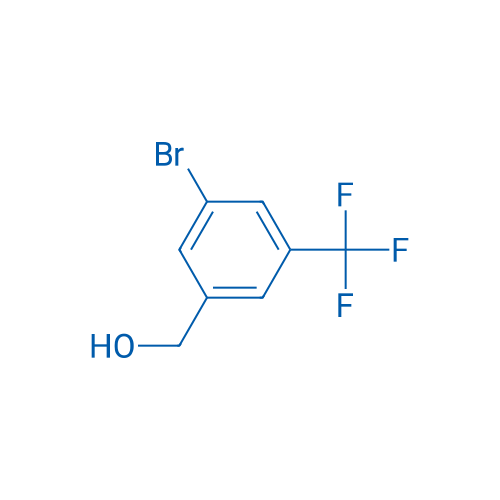 (3-Bromo-5-(trifluoromethyl)phenyl)methanol 250mg