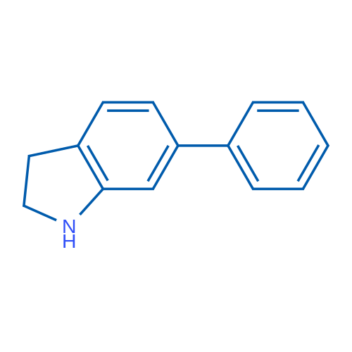 6-Phenyl-2,3-dihydro-1H-indole 1g