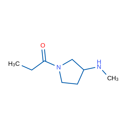 1-(3-(Methylamino)pyrrolidin-1-yl)propan-1-one 1g