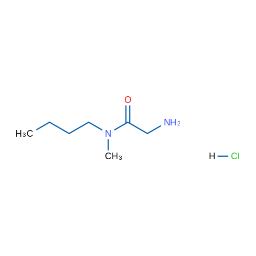 2-Amino-N-butyl-N-methylacetamide hydrochloride 1g