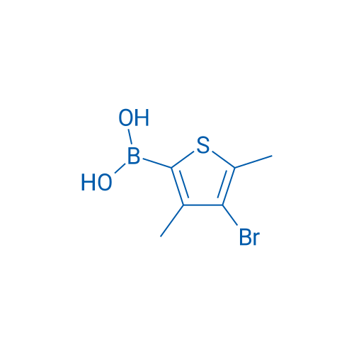 (4-Bromo-3,5-dimethylthiophen-2-yl)boronic acid 250mg