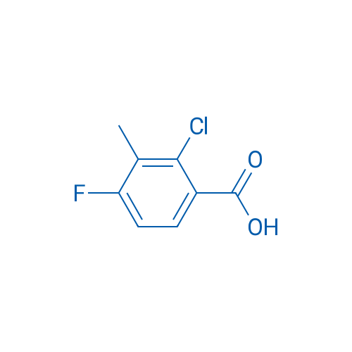 2-Chloro-4-fluoro-3-methylbenzoic acid 10g