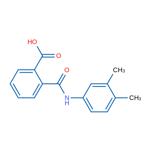2-((3,4-Dimethylphenyl)carbamoyl)benzoic acid 1g