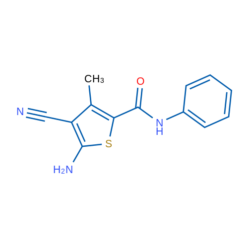 5-Amino-4-cyano-3-methyl-N-phenylthiophene-2-carboxamide 5g