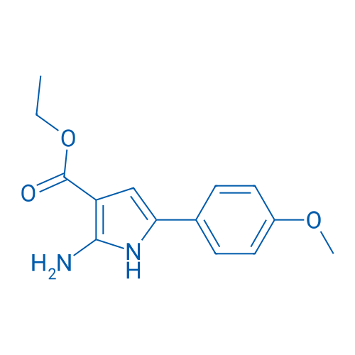Ethyl 2-amino-5-(4-methoxyphenyl)-1H-pyrrole-3-carboxylate 100mg