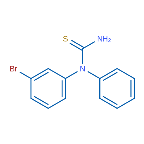 N-(3-Bromophenyl)-N-phenyl-Thiourea 100mg