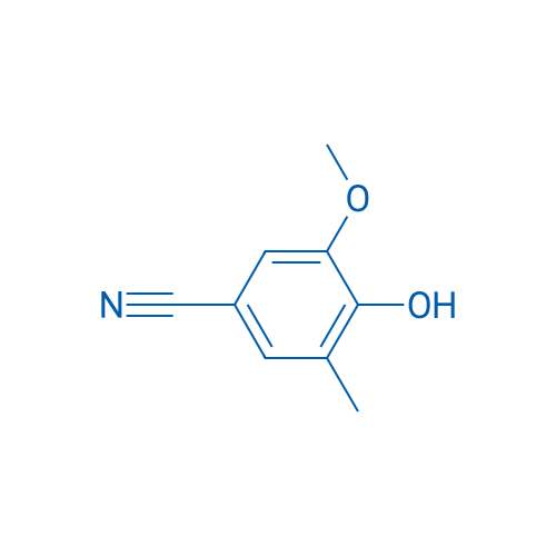 4-Hydroxy-3-methoxy-5-methylbenzonitrile 100mg