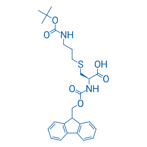 Fmoc-L-Cys(3-(Boc-amino)-propyl)-OH 5g