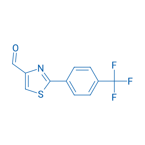 2-(4-(Trifluoromethyl)phenyl)thiazole-4-carbaldehyde 1g