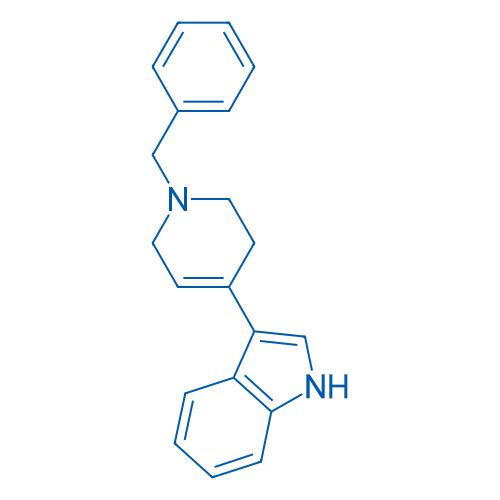 3-(1-Benzyl-1,2,3,6-tetrahydropyridin-4-yl)-1H-indole 5g