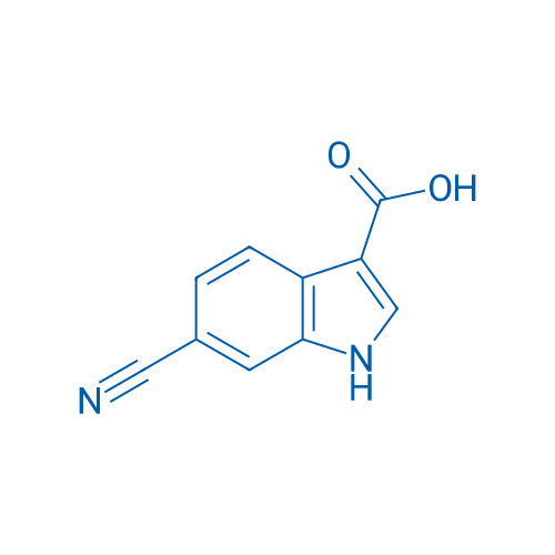 6-Cyano-1H-indole-3-carboxylic acid 100mg