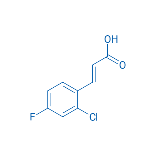 (E)-3-(2-Chloro-4-fluorophenyl)acrylic acid 100mg