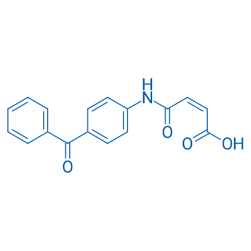 (Z)-4-((4-Benzoylphenyl)amino)-4-oxobut-2-enoic acid 1g