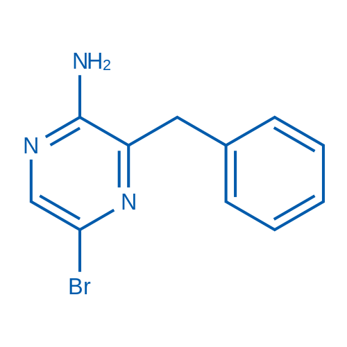 3-Benzyl-5-bromopyrazin-2-amine 250mg