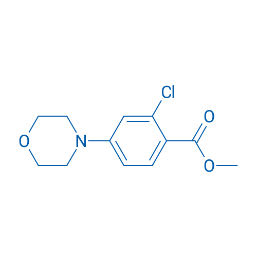 Methyl 2-chloro-4-morpholinobenzoate 1g