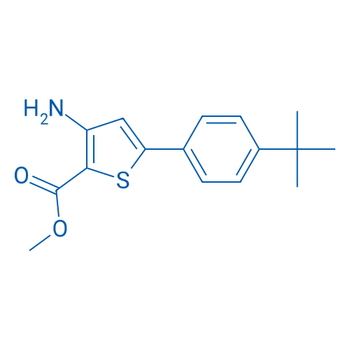 Methyl 3-amino-5-(4-(tert-butyl)phenyl)thiophene-2-carboxylate 1g