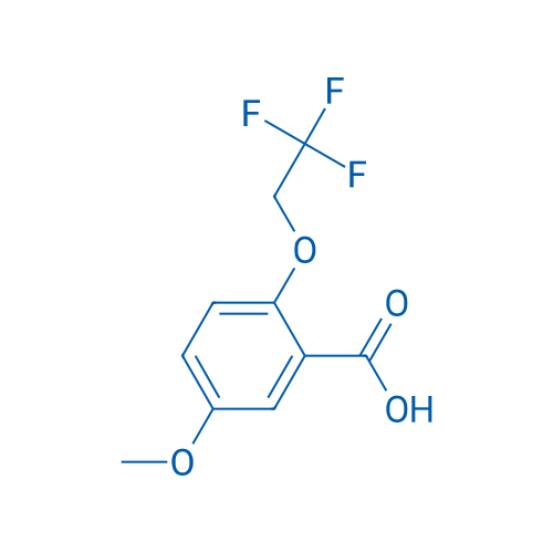 5-Methoxy-2-(2,2,2-trifluoroethoxy)benzoic acid 1g