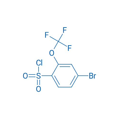 4-Bromo-2-(trifluoromethoxy)benzene-1-sulfonyl chloride 25g