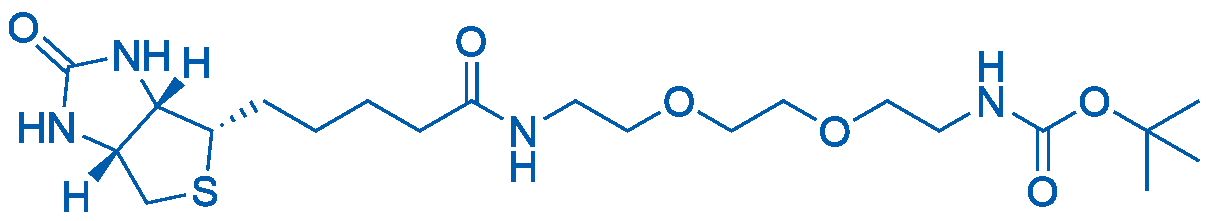 Biotin-PEG2-NH-Boc 1g