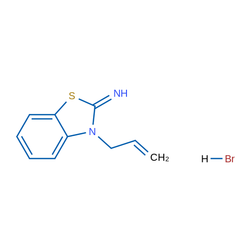 3-allylbenzo[d]thiazol-2(3H)-imine hydrobromide 5g